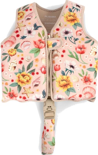 FILIBABBA Svømmevest, Ocean Blossom, 3-4 years