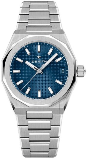 Zenith Dameklokke 03.9400.670 51.I001 Defy Skyline Blå/Stål Ø36 mm