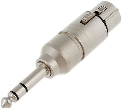 Neutrik NA3FP XLR-Hun til 1/4" Stereo Jack Adapter