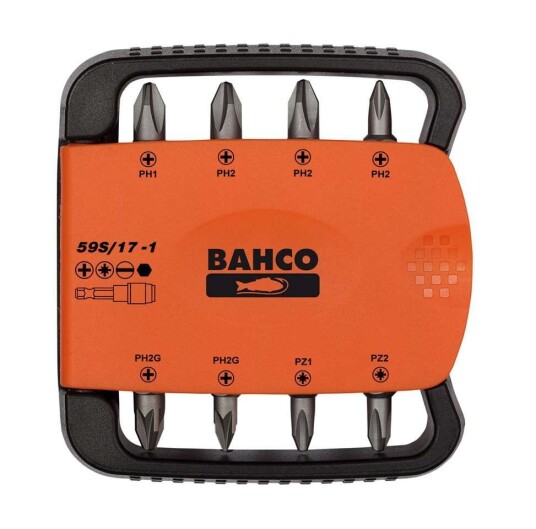 Bahco Bitssett 17del Ph,Pz,Torx,Spor 59s/17-1