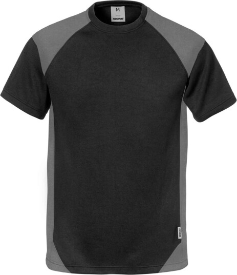 Fristads T-Shirt 7046 Thv Svart/grå L
