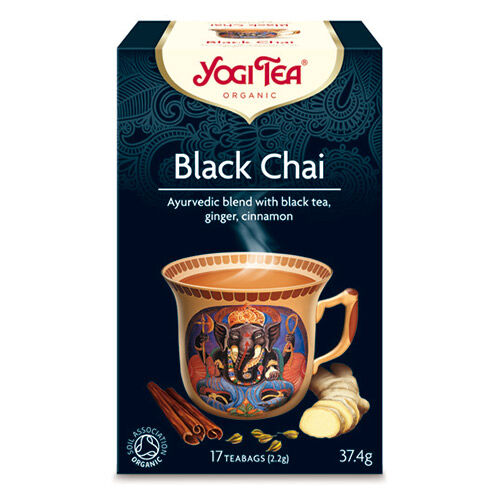 Yogi Tea Økologisk Black Chai - 17 Poser Yogi Tea Økologisk Black Chai - 17 Poser