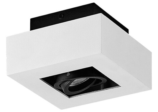 Arcchio Vince taklampe, 14 x 14 cm i hvit