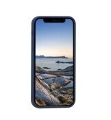 dbramante1928 Monaco - Baksidedeksel for mobiltelefon - snappfeste - MagSafe-samsvar - 100 % resirkulert plast - Oseanblå - for Apple iPhone 12, 12 Pro