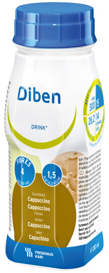 Diben Drink cappuccino, 4x200 ml