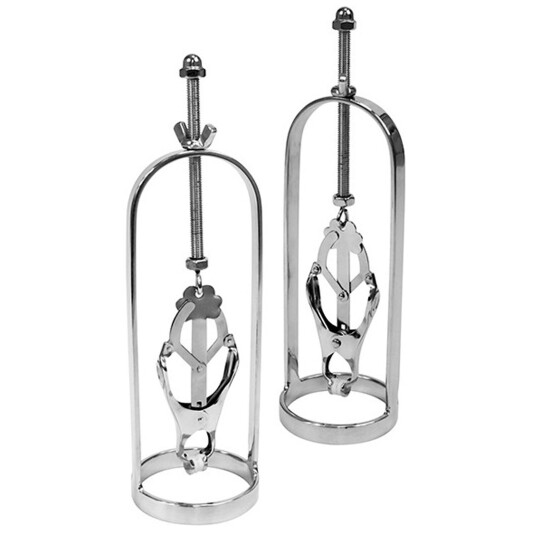 Rimba Justerbare Nipple Stretchers       - Sølv