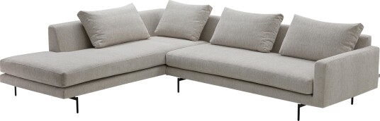 Wendelbo Edge V2 Modulsofa 12+34 Myk 2/ Sort Wendelbo Edge V2 Modulsofa 12+34 Myk 2/ Sort
