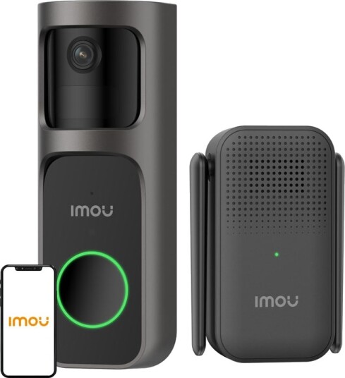 Imou 2S Trådløs Videodørklokke med 3MP Kamera Imou 2S Trådløs Videodørklokke med 3MP Kamera