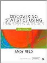 Discovering Statistics Using IBM SPSS Statistics, Pent brukt bok med markeringer