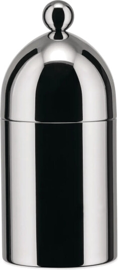 Alessi Sugar Bowl With Spoon In 18/10 Mirror Polished Stainless Steel   Silver   ONE SIZE