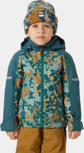 Helly Hansen Barn Legend 2.0 Isolert Skijakke Grønn 98/3 Rosa98/3