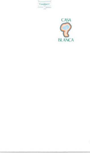 Casablanca Herre Topper Hvit M,
