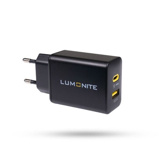 USB lader LUMONITE Charging Cube   33W / USB C + USB A