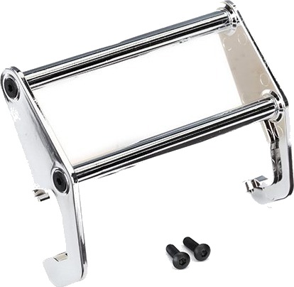 Traxxas 8066 Push bar bumper chrome fits #8069 bumper Traxxas 8066 Push bar bumper chrome fits #8069 bumper