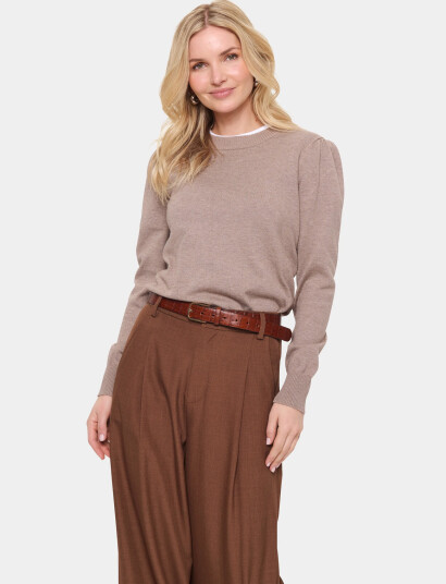 Saint Tropez Milasz Pullover - Beige - S