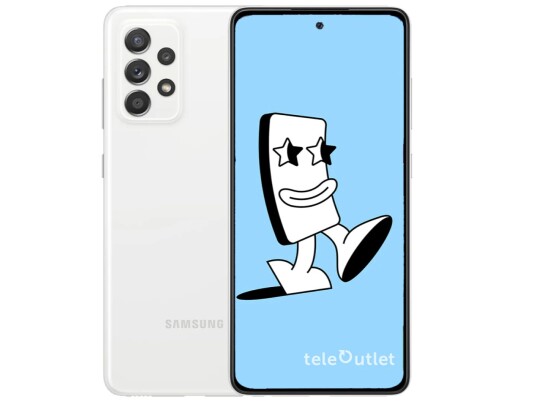 Samsung Galaxy A52s 5G 6GB/128GB Smarttelefon Hvit med 64MP Kamera