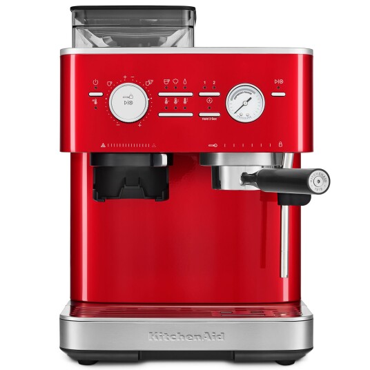 Kitchenaid Espressomaskin med kaffekvern candy apple