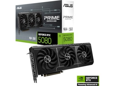 ASUS GeForce RTX 5080 16GB Grafikkort med PCI Express 5.0 ASUS GeForce RTX 5080 16GB Grafikkort med PCI Express 5.0