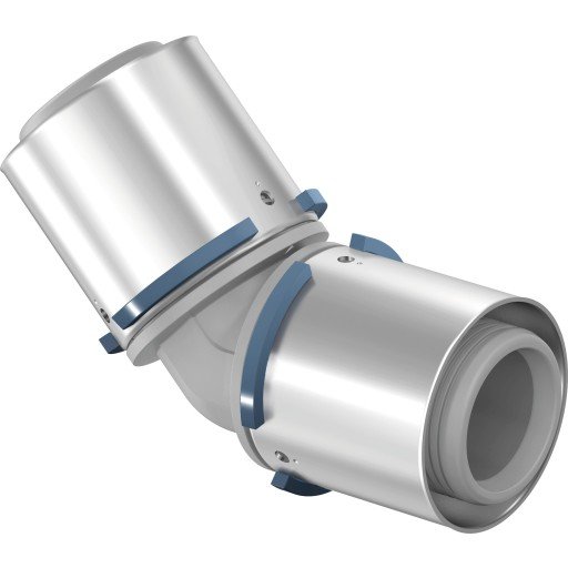Uponor Pressvinkel 45° for Rørdeler 40 x 40 mm i Rustfritt Stål