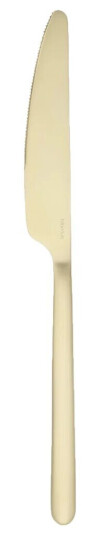 Blomus STELLA spisekniv champagne 22 cm