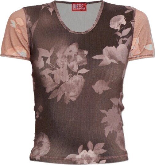 Diesel, Dame, Topper, Rosa, 2XS, Diesel, Dame, Topper, Rosa, 2XS,