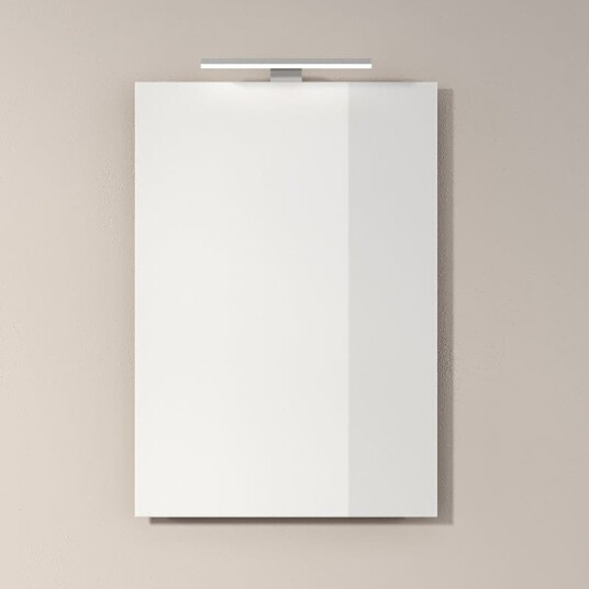 INR Feel 50 Speil med LED-belysning 50x72/75,5x3/9,5 cm