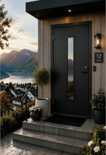 Ytterdør Fjorddøren Volda Klarglass Ytterdør Fjorddøren Volda Klarglass