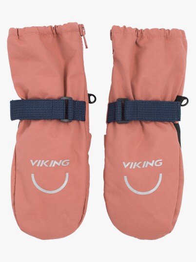 Viking Alv Fôrede Hansker Rosa 1