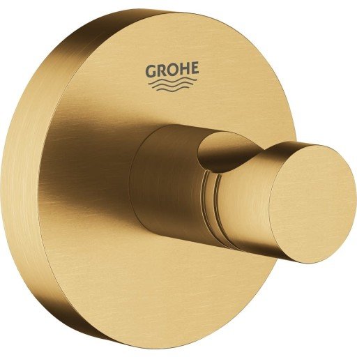 Grohe Essentials håndklekrok, børstet messing Grohe Essentials håndklekrok, børstet messing
