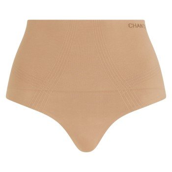 Chantelle Truser Smooth Comfort High Waisted Thong Lysbrun Large Dame Chantelle Truser Smooth Comfort High Waisted Thong Lysbrun Large Dame