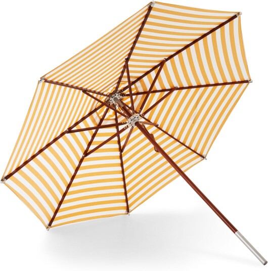 Fritz Hansen - Atlantis Umbrella Ø 330 Golden Yellow Stripes - Parasoller - Skagerak Design Team