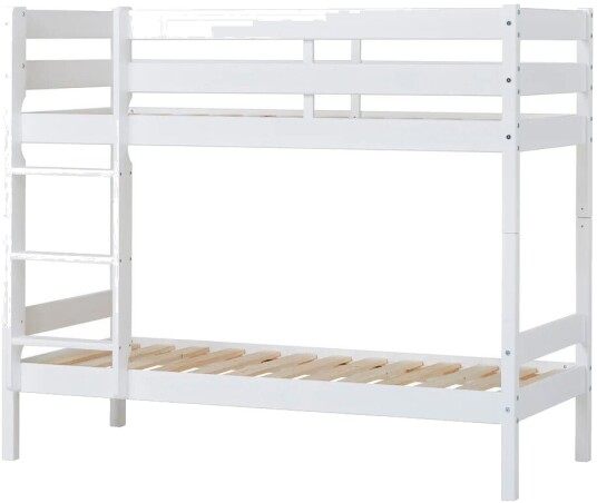 Hoppekids Køyeseng, Eco Comfort, 70x160cm, Hvit Hoppekids Køyeseng, Eco Comfort, 70x160cm, Hvit