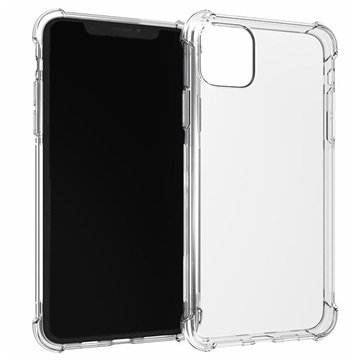 Støtsikkert iPhone 11 Pro Max TPU-deksel Gjennomsiktig