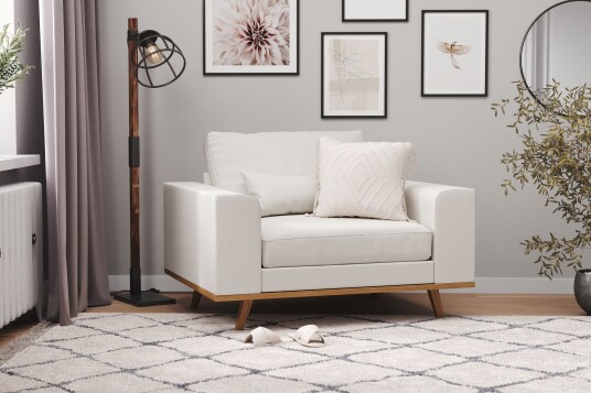Scandinavian Choice Copenhagen Lenestol Lin Beige