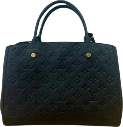 Louis Vuitton Vintage Dame Svart Louis Vuitton Vintage Dame Svart