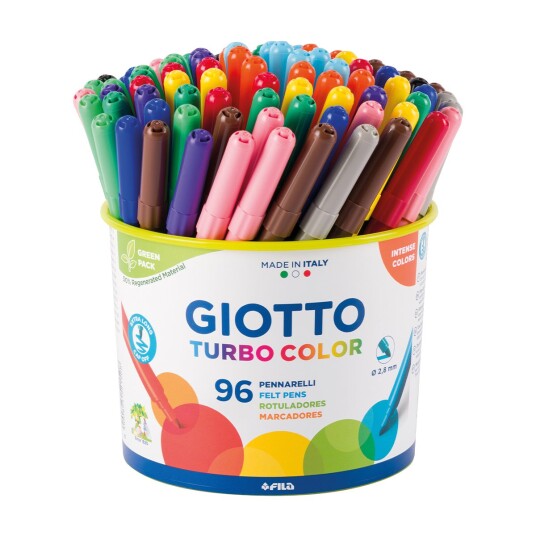 Giotto Turbo Color Tusjpenner 96-pack
