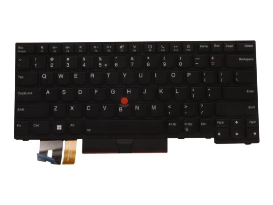 Sunrex - Erstatningstastatur For Bærbar Pc - Med Trackpoint, Ultranav - Bakbelysning - Qwerty - Engelsk - Europa - Svart - Fru - For Thinkpad P14s Gen 1 P14s Gen 2 T14 Gen 1 T14 Gen 2 Sunrex - Erstatningstastatur For Bærbar Pc - Med Trackpoint, Ultranav - Bakbelysning - Qwerty - Engelsk - Europa - Svart - Fru - For Thinkpad P14s Gen 1 P14s Gen 2 T14 Gen 1 T14 Gen 2