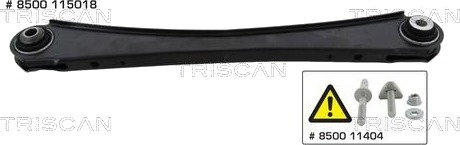 TRISCAN 8500 115018 Bærearm TRISCAN 8500 115018 Bærearm