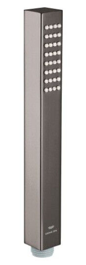 Grohe Aqua Cube hånddusj, vannbesparende, polert svart krom Sort krom Grohe Aqua Cube hånddusj, vannbesparende, polert svart krom Sort krom
