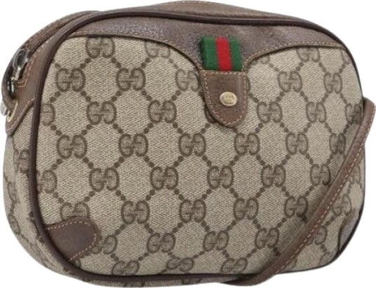 Gucci Vintage Dame Pre owned Brun ONE SIZE, Gucci Vintage Dame Pre owned Brun ONE SIZE,