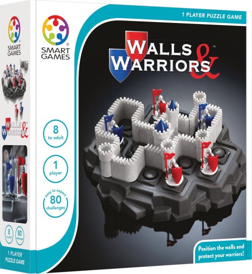 SmartGames Walls & Warriors Magnetisk Spill 8+ År
