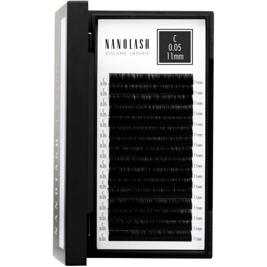 Nanolash Volume Lashes 0.05 C 11 mm Nanolash Volume Lashes 0.05 C 11 mm
