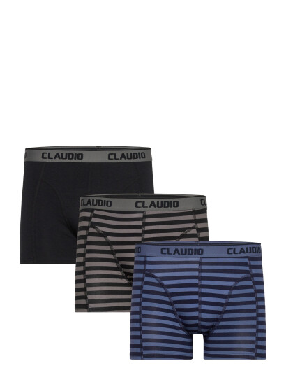 Claudio Claudio 3 Pack Tights   Black   L