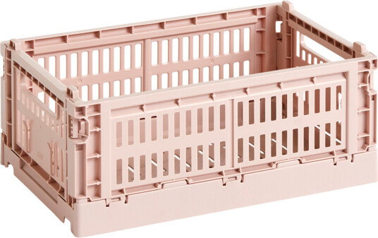 Hay Colour Crate S blush oppbevaringskasse