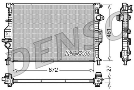 Radiator DENSO DRM10069