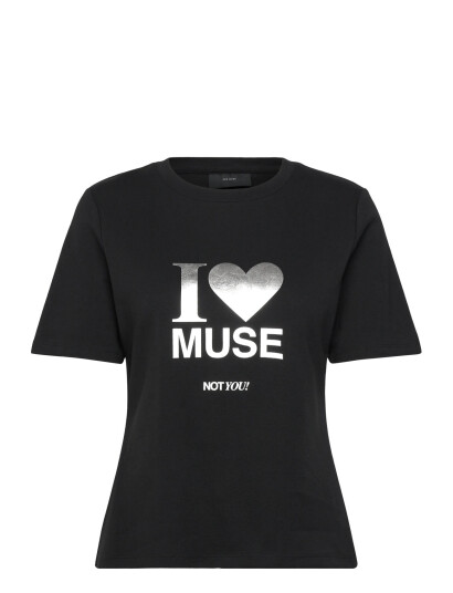 Copenhagen Muse Cmmuse-Tee - Black - S Copenhagen Muse Cmmuse-Tee - Black - S