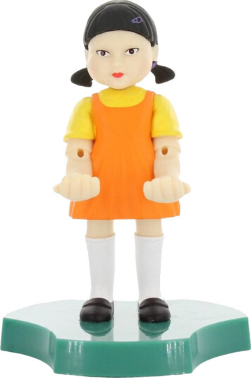 Holdems Young Hee Mini Figur - 10 cm Mobilholder fra Squid Game