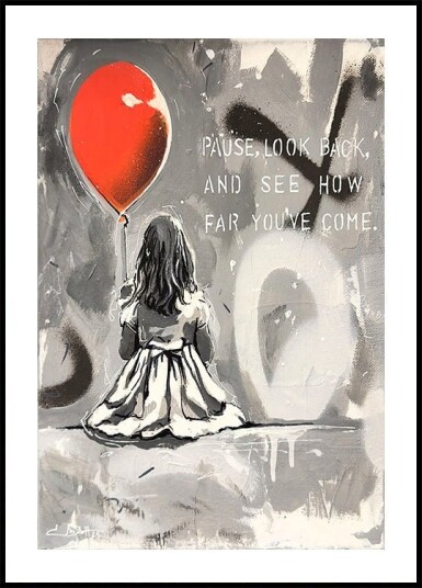 Pause Plakat Plakat / 40x50cm