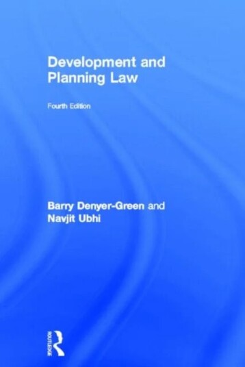 Development And Planning Law Av Barry Denyer-Green, Navjit Ubhi