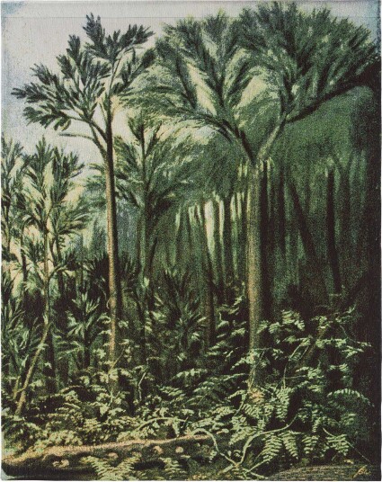 Svanefors Botanic veggteppe Grønn 100 x 127 cm Grønn